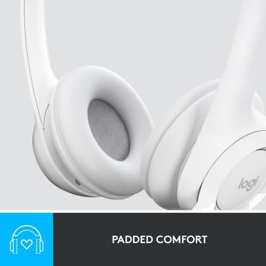 Logitech H390 USB høretelefoner (hvid)