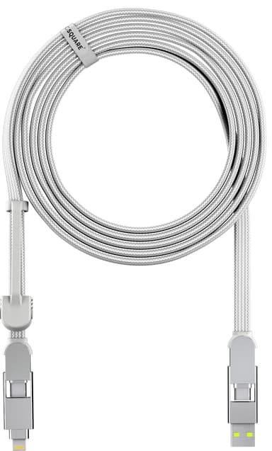 Rolling Square InCharge XL multi-sport kabel (hvid)