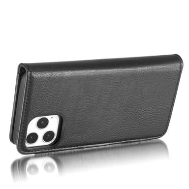 DG.MING til iPhone 13 mini stilfuld tegnebog taske - sort