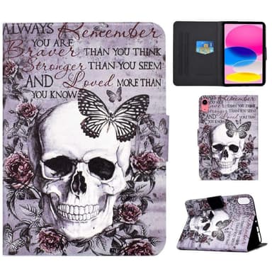 Til iPad 10.9 (2022) Tabletetui Cover Foldbart stativ - Kranium