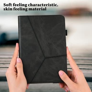 Til iPad 10.2 (2021)/(2020)/(2019) Almindeligt PU-læder tabletcover