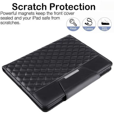 Til iPad 10.2 (2021)/(2020)/(2019) Broderigitter Tabletcover