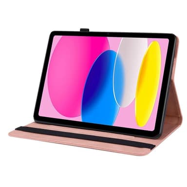 Til iPad 10.9 (2022) Tabletetui Cover Buterfly Imprinting - Lyserød