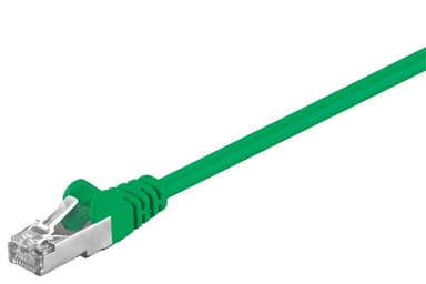 Goobay Netværkskabel CAT 5e, F/UTP, grøn, 0,25 m