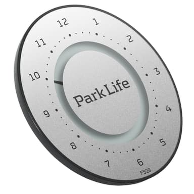 Park Life ParkOne parkeringsskive 6010 - sølv