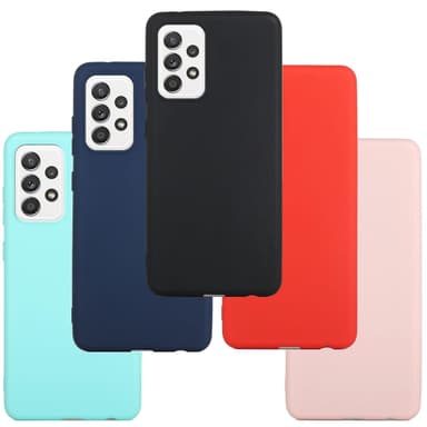 SKALO Samsung A33 5G Ultratynd TPU-skal - Sort