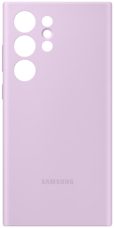 Samsung Galaxy S23 Ultra Silicone cover (lilac)