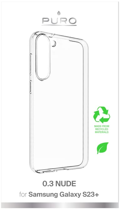 Puro Samsung Galaxy S23+  0.3 Nude cover (gennemsigtig)