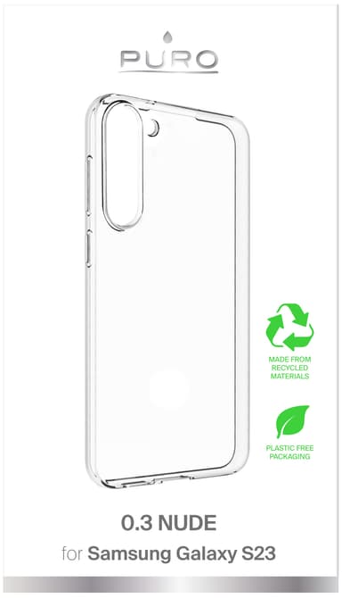 Puro Samsung Galaxy S23 0.3 Nude cover (gennemsigtig)