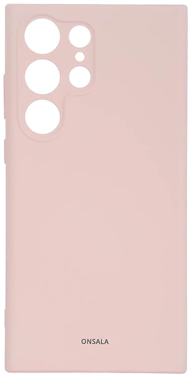 Onsala Samsung Galaxy S23 Ultra Silicone cover (pink)