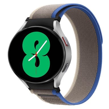 Tactik nylon Armbånd Samsung Galaxy Watch 4 (40mm) - Blueroom grey