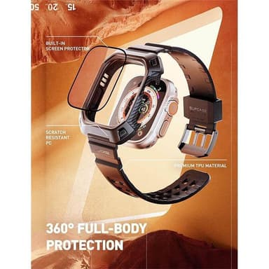 SUPCASE UB Pro Apple Watch Ultra 49mm - Sort