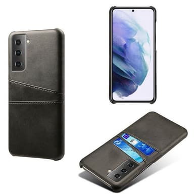 Retro cover med slots Samsung Galaxy S23 Plus - Mørkegrå