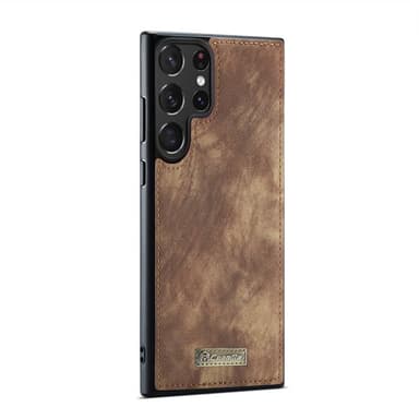 Multi Wallet CaseMe 11-kort Samsung Galaxy S23 Ultra - Brun
