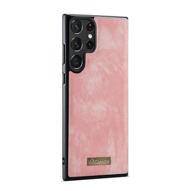 Multi Wallet CaseMe 11-kort Samsung Galaxy S23 Ultra - Lyserød