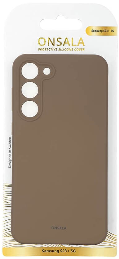 ONSALA Samsung S23 Plus telefoncover (Summer Sand)