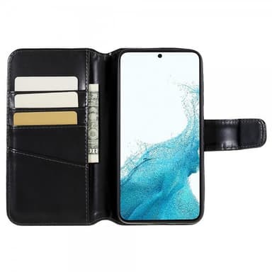 Nordic Covers Samsung Galaxy S23 Etui Essential Leather Raven Black