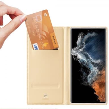 DUX DUCIS Samsung Galaxy S23 Ultra Etui Skin Pro Series Guld