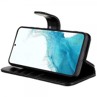 Nordic Covers Samsung Galaxy S23 Etui Essential Leather Raven Black