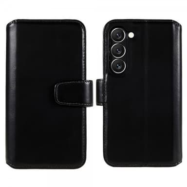 Nordic Covers Samsung Galaxy S23 Etui Essential Leather Raven Black
