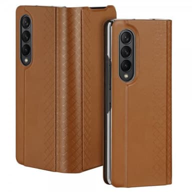 DUX DUCIS Samsung Galaxy Z Fold 4 Etui Bril Series Brun