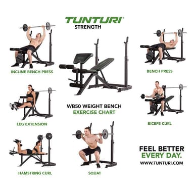 Tunturi WB50 Multi træningsbænk