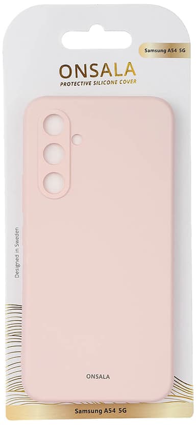 Onsala Silicone Samsung Galaxy A54 5G cover (pink)