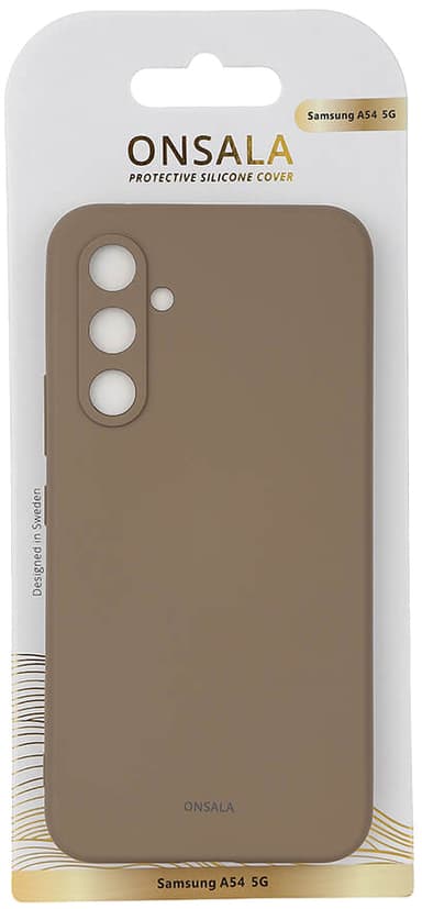 Onsala Silicone Samsung Galaxy A54 5G cover (beige)