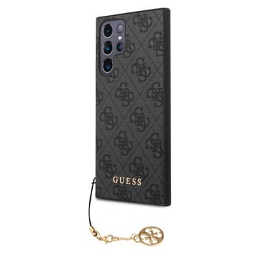 Guess Samsung Galaxy S23 Ultra Cover 4G Charms Grå