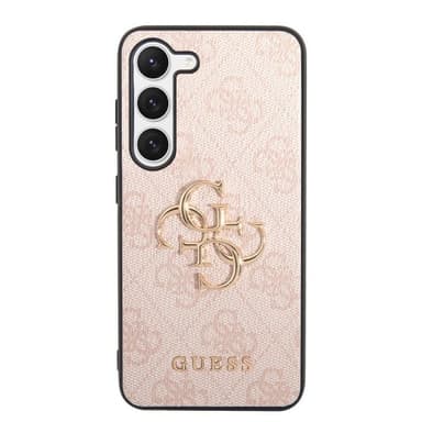 Guess Samsung Galaxy S23 Cover 4G Logo Lyserød