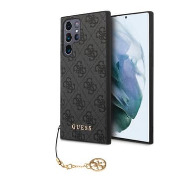Guess Samsung Galaxy S23 Ultra Cover 4G Charms Grå