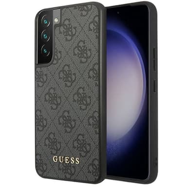Guess Hardcase 4G metal gold logo Samsung Galaxy S23 - Grå