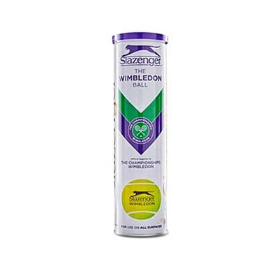 Slazenger Wimbledon 4-pak Tennisbolde