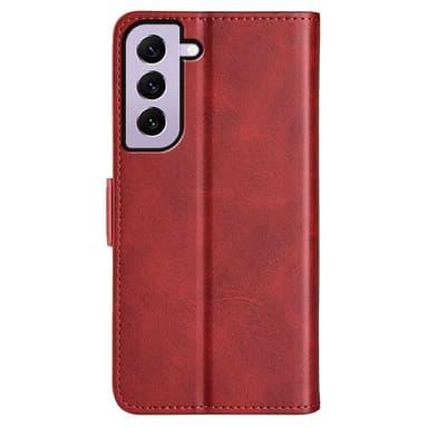 SKALO Samsung S23 Premium Wallet Flip Cover - Rød