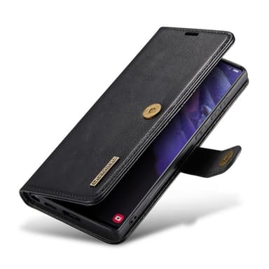 DG MING Samsung S23 Ultra 2-i-1 Magnet Pungetui - Sort