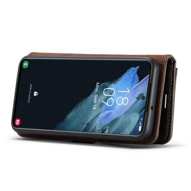 DG MING Samsung S23 Plus 2-i-1 Magnet Pungetui - Grå