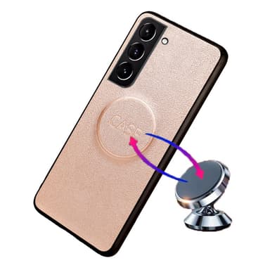 SKALO Samsung S23 Plus DOLIZMA 2 i 1 magnetisk pungetui - Guld
