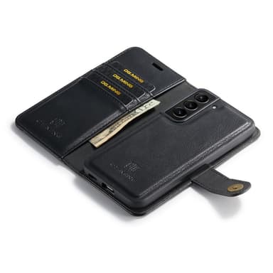 DG MING Samsung S23 Plus 2-i-1 Magnet Pungetui - Sort