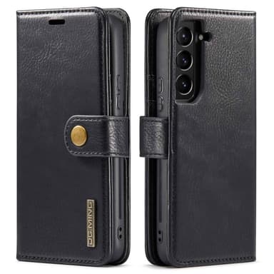 DG MING Samsung S23 Plus 2-i-1 Magnet Pungetui - Sort