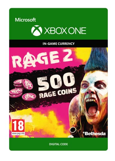 RAGE 2: 500 RAGE Coins - XBOX One
