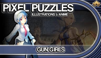 Pixel Puzzles Illustrations & Anime - Jigsaw pack: Gun Girls - PC Wind