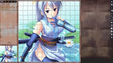 Pixel Puzzles Illustrations & Anime - Jigsaw pack: Ninja Girls - PC Wi