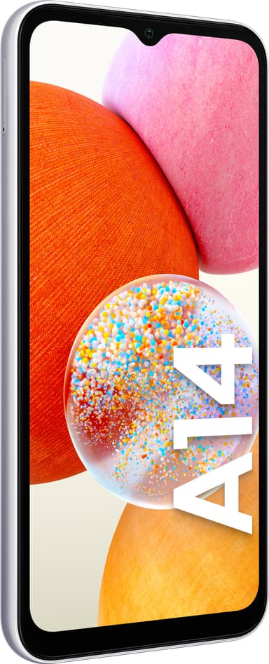 Samsung Galaxy A14 smartphone 4/64GB (sølv)
