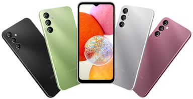 Samsung Galaxy A14 smartphone 4/64GB (sølv)