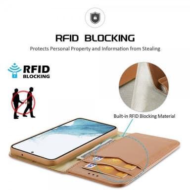 DUX DUCIS Samsung Galaxy S23 Etui Hivo Series Brun