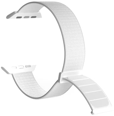 Puro Apple Watch 42-49 mm nylon urrem (hvid)