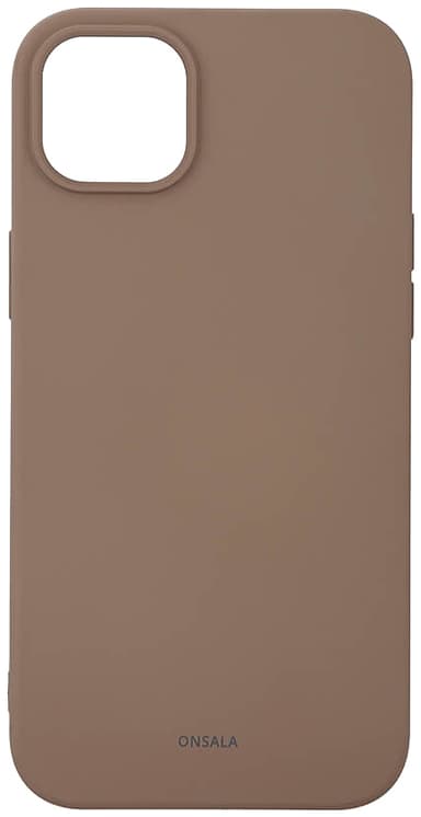 Onsala iPhone 14/13 Silicone cover (brun)