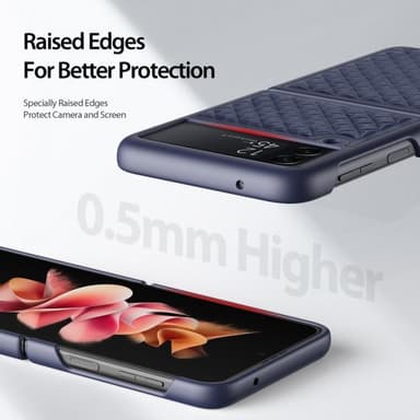 DUX DUCIS Samsung Galaxy Z Flip 4 Cover Venice Series Blå