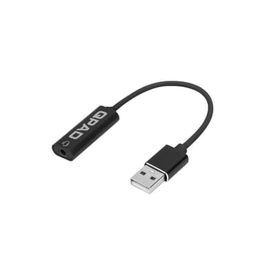 QPAD QH25 gaming høretelefoner (sort)