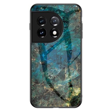 SKALO OnePlus 11 5G Marmor hærdet glas TPU Cover - #3
